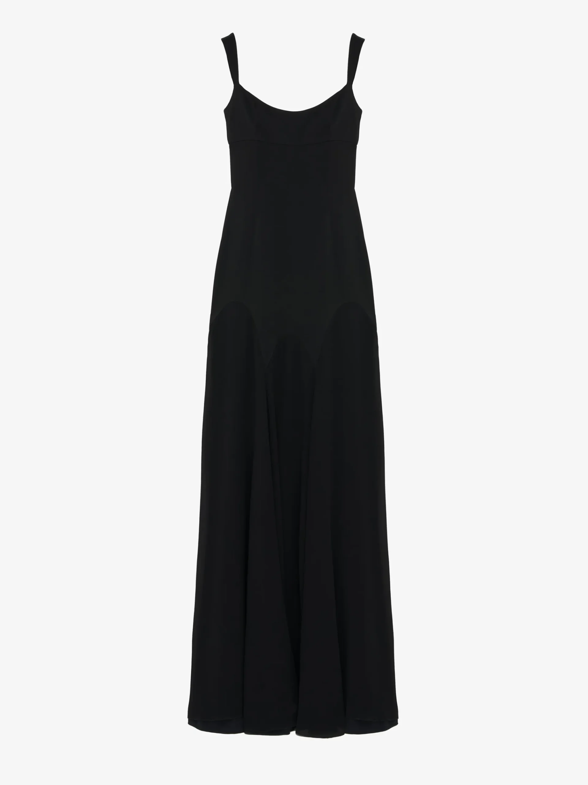 Abito da sera in satin da Donna in Nero