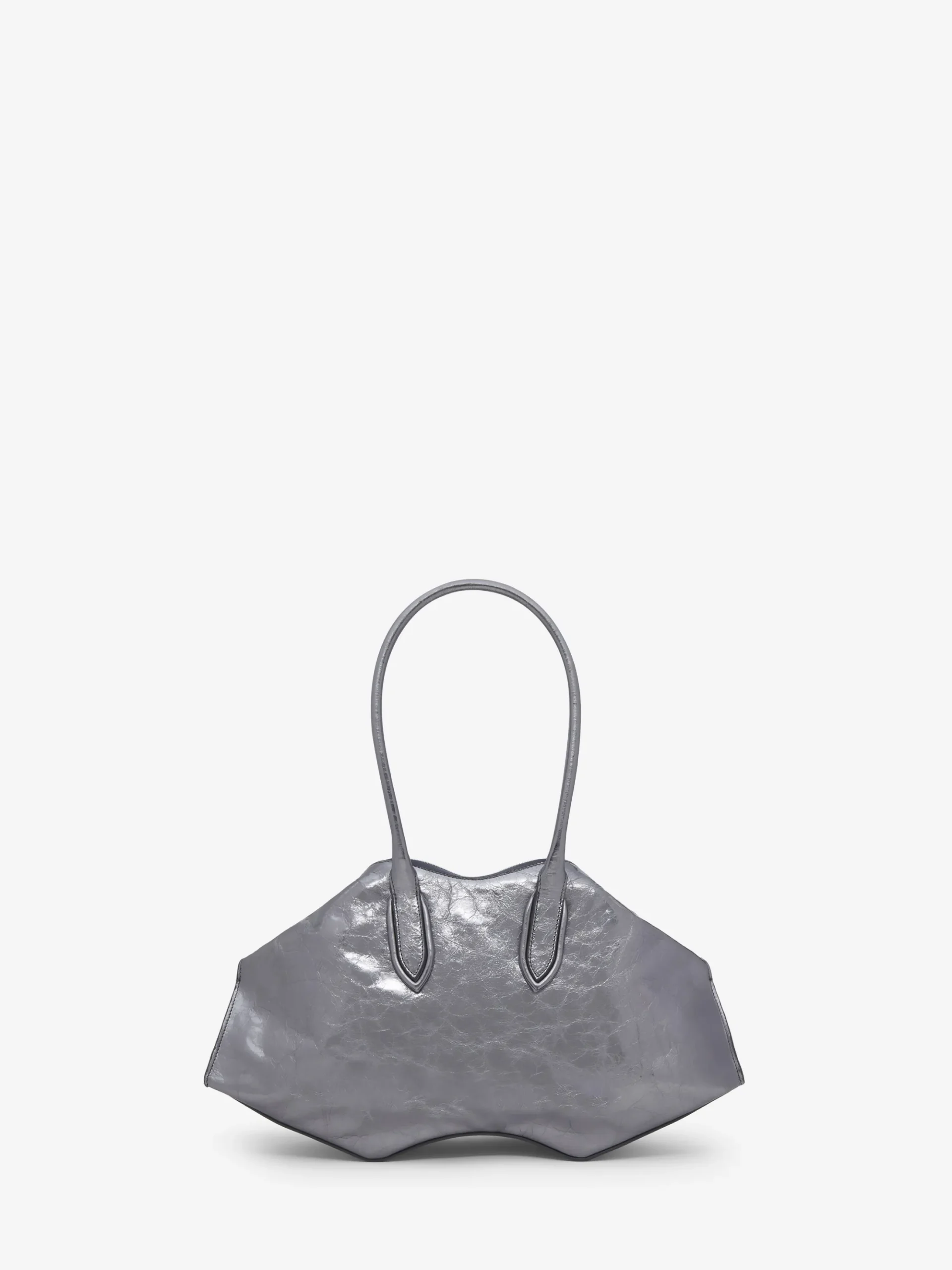 Borsa Manta da Donna in Argento Scuro