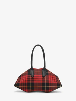 Borsa Manta da Donna in Rosso/Nero/Giallo