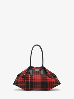 Borsa Manta da Donna in Rosso/Nero/Giallo