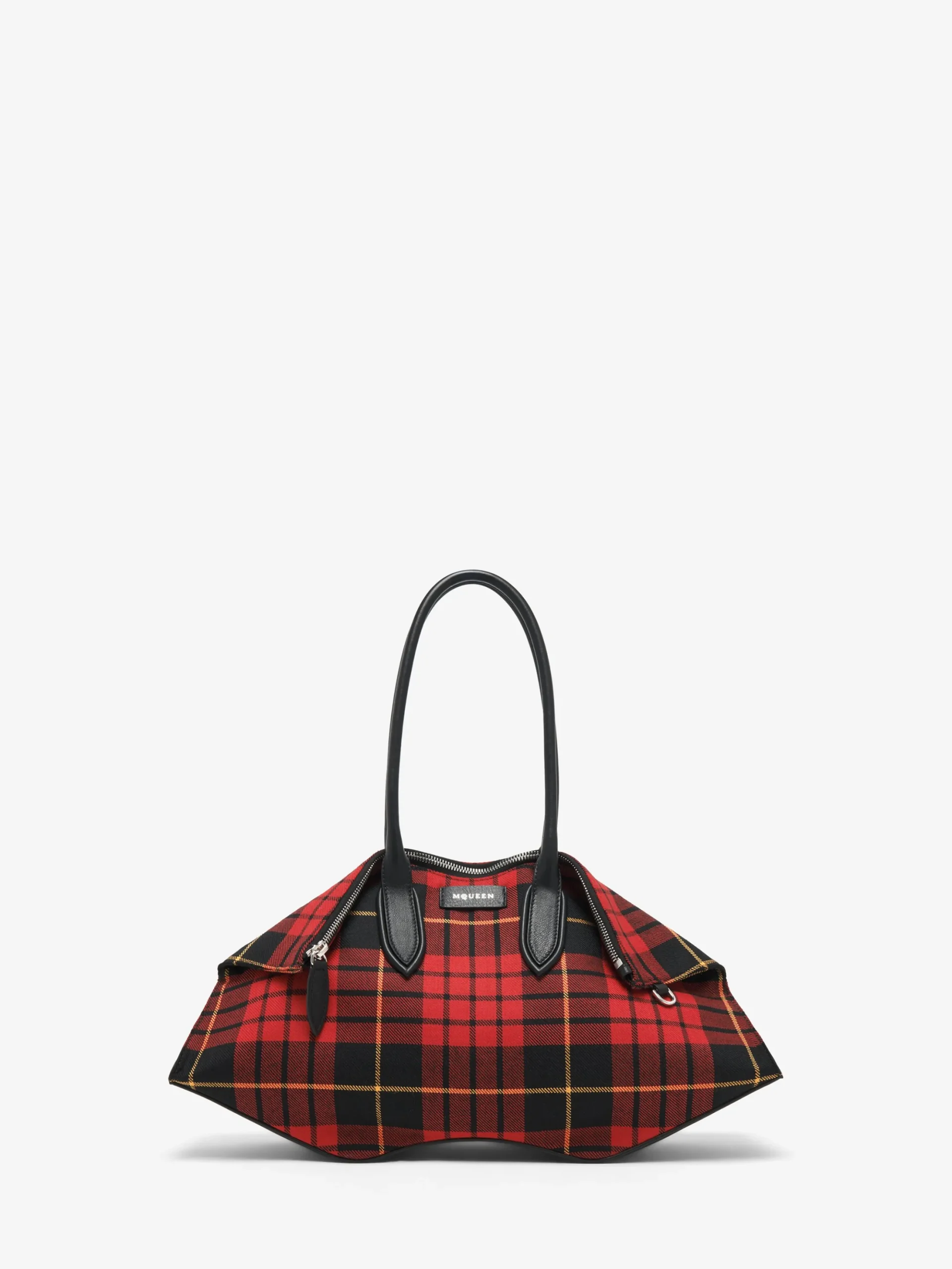 Borsa Manta da Donna in Rosso/Nero/Giallo