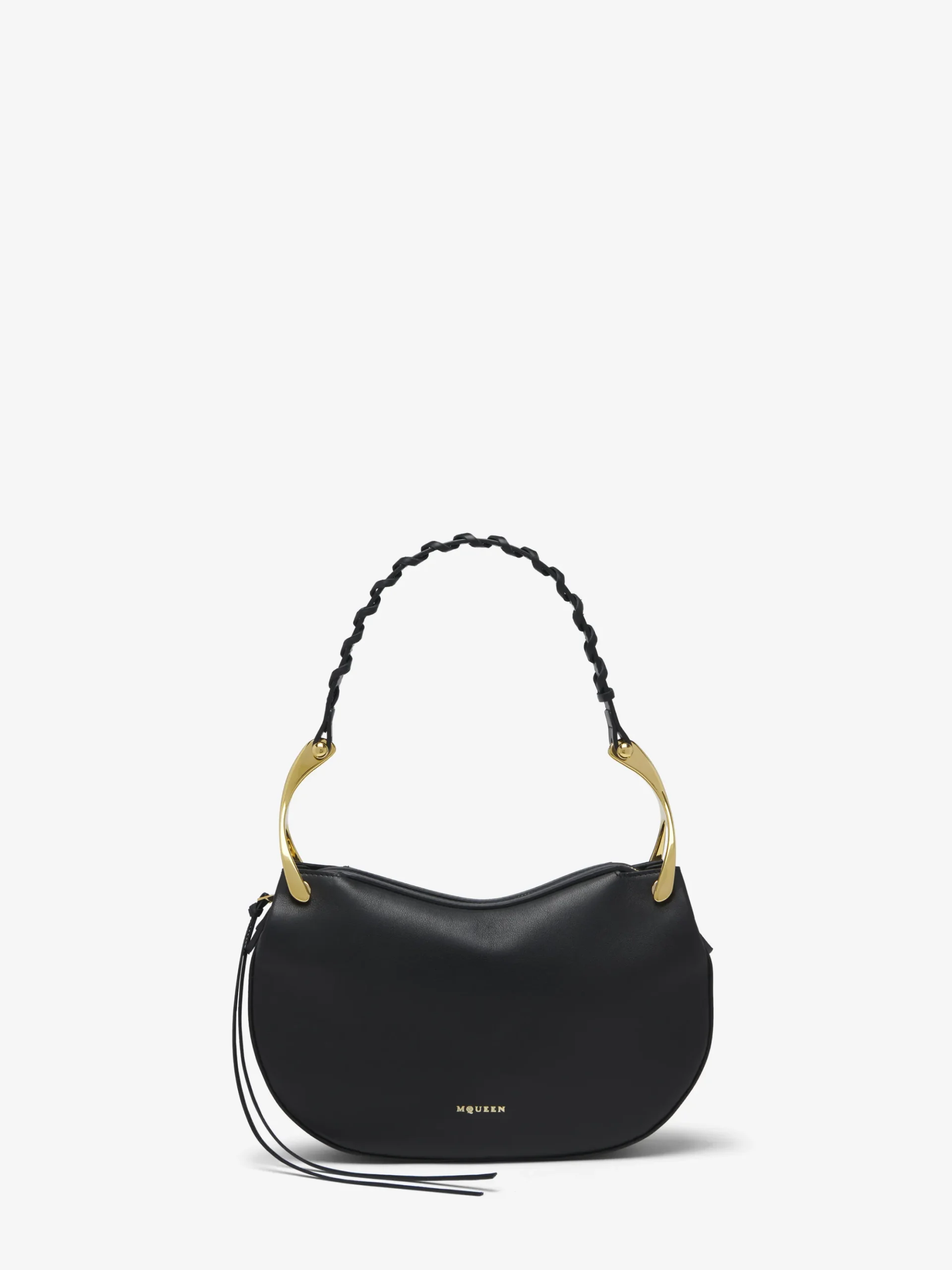 Borsa Wishbone a spalla da Donna in Nero