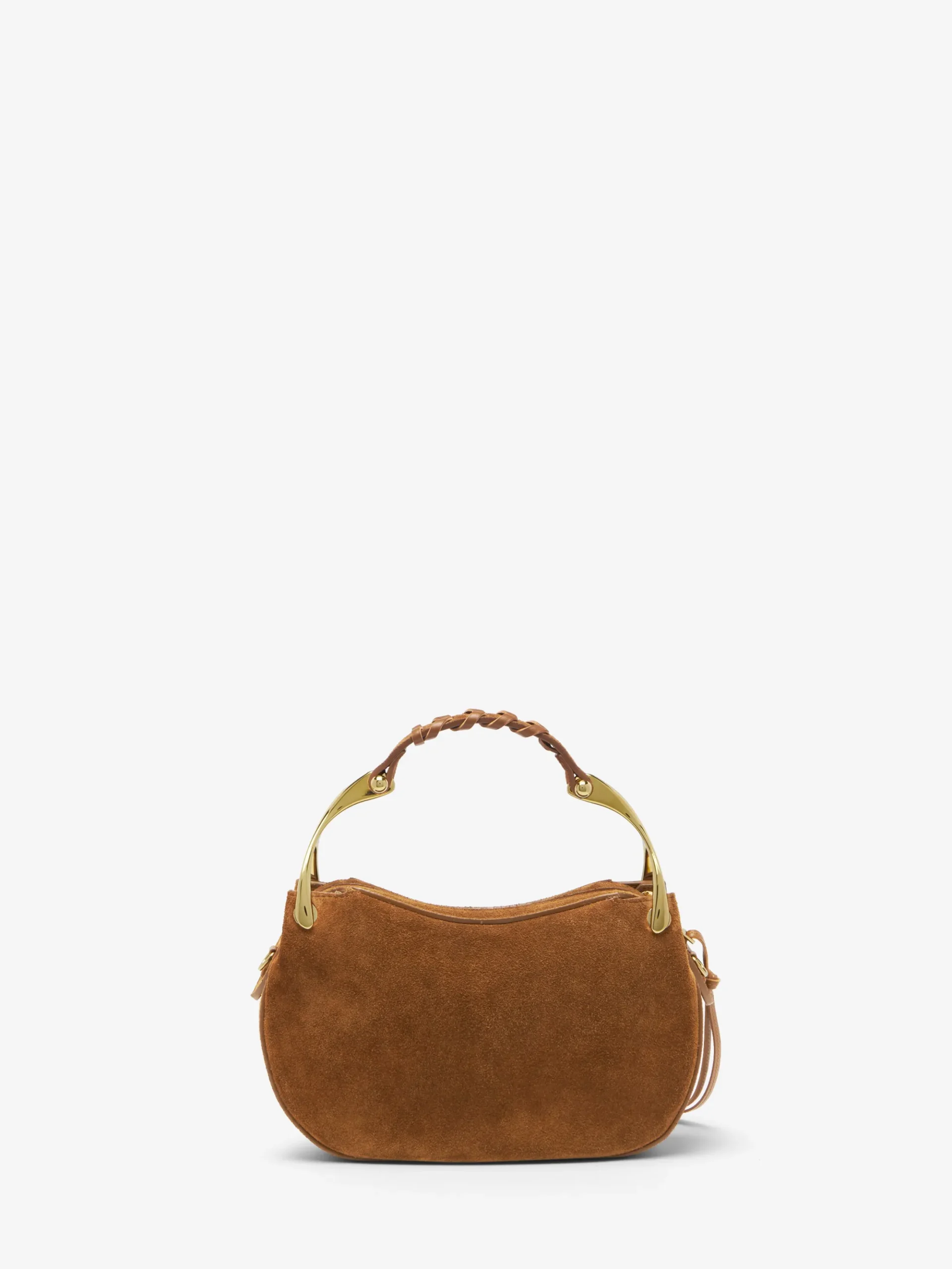 Borsa Wishbone Mini da Donna in Marrone