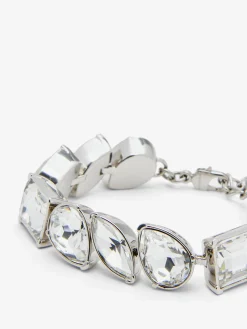 Bracciale Cocktail da Donna in Finitura argento/Trasparente