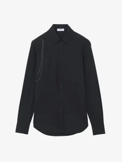 Camicia Harness a catena da Uomo in Nero