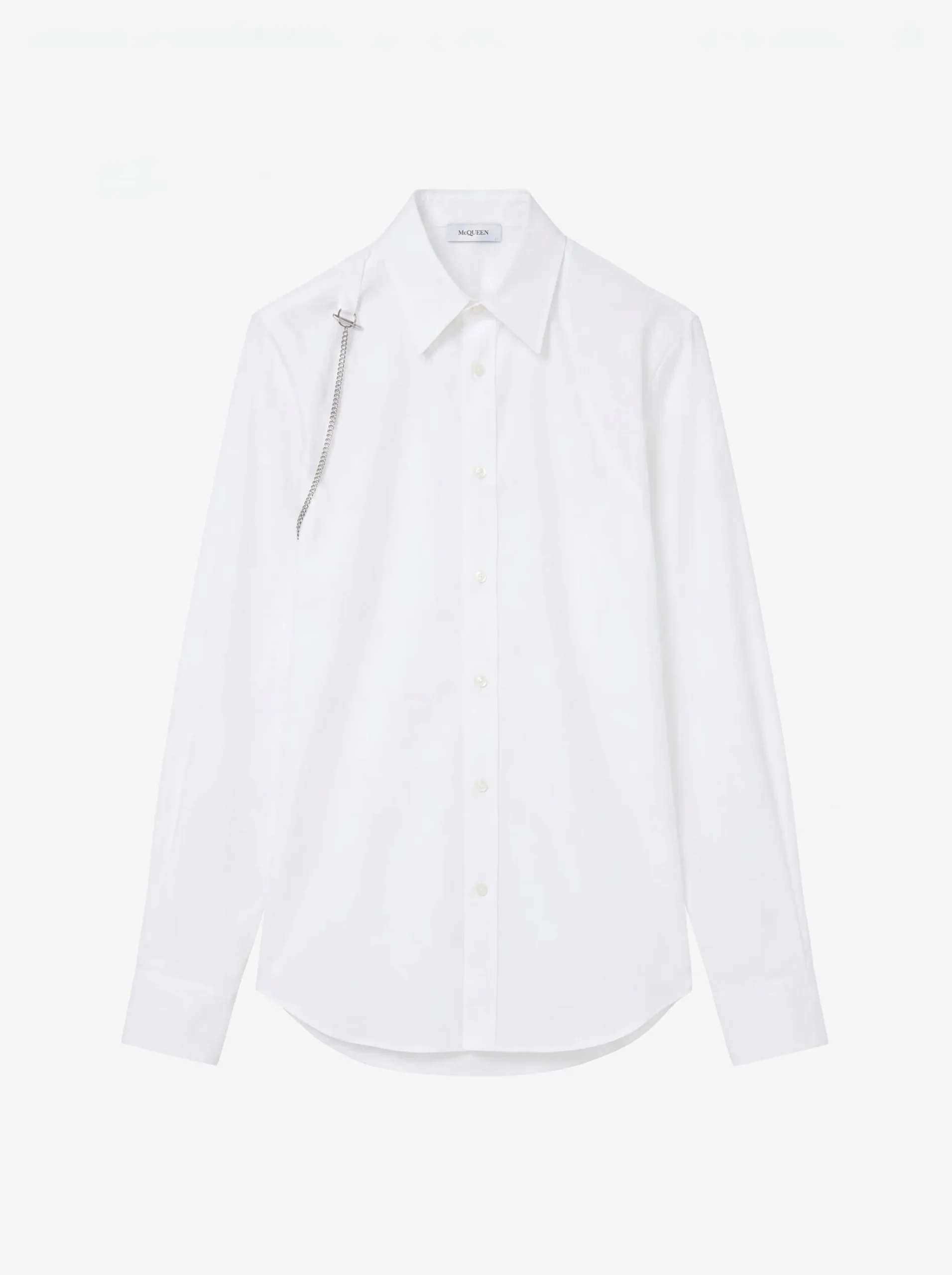 Camicia Harness da Uomo in Bianco Ottico