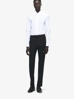 Camicia Harness da Uomo in Bianco