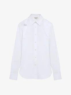 Camicia Harness da Uomo in Bianco