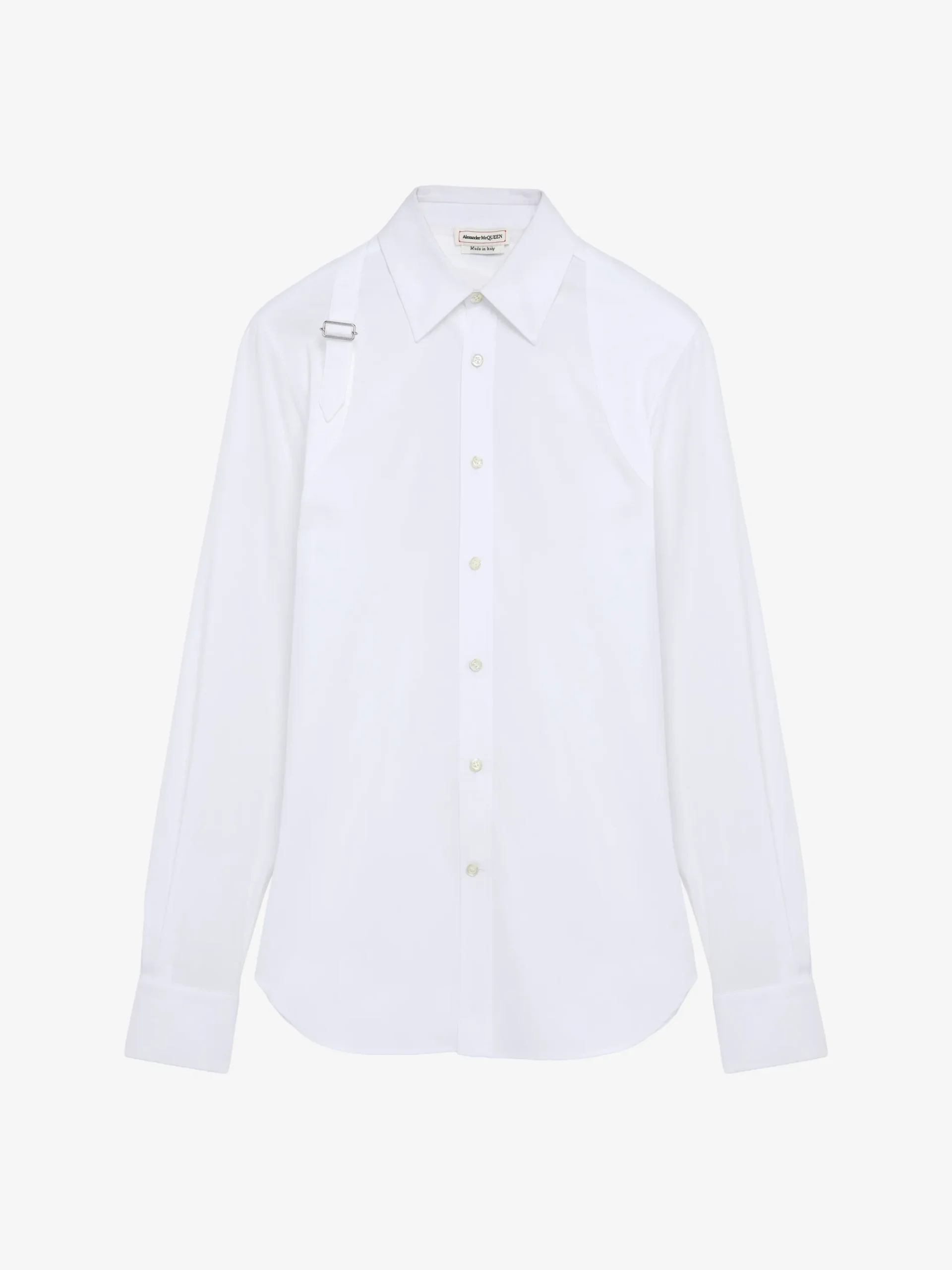 Camicia Harness da Uomo in Bianco