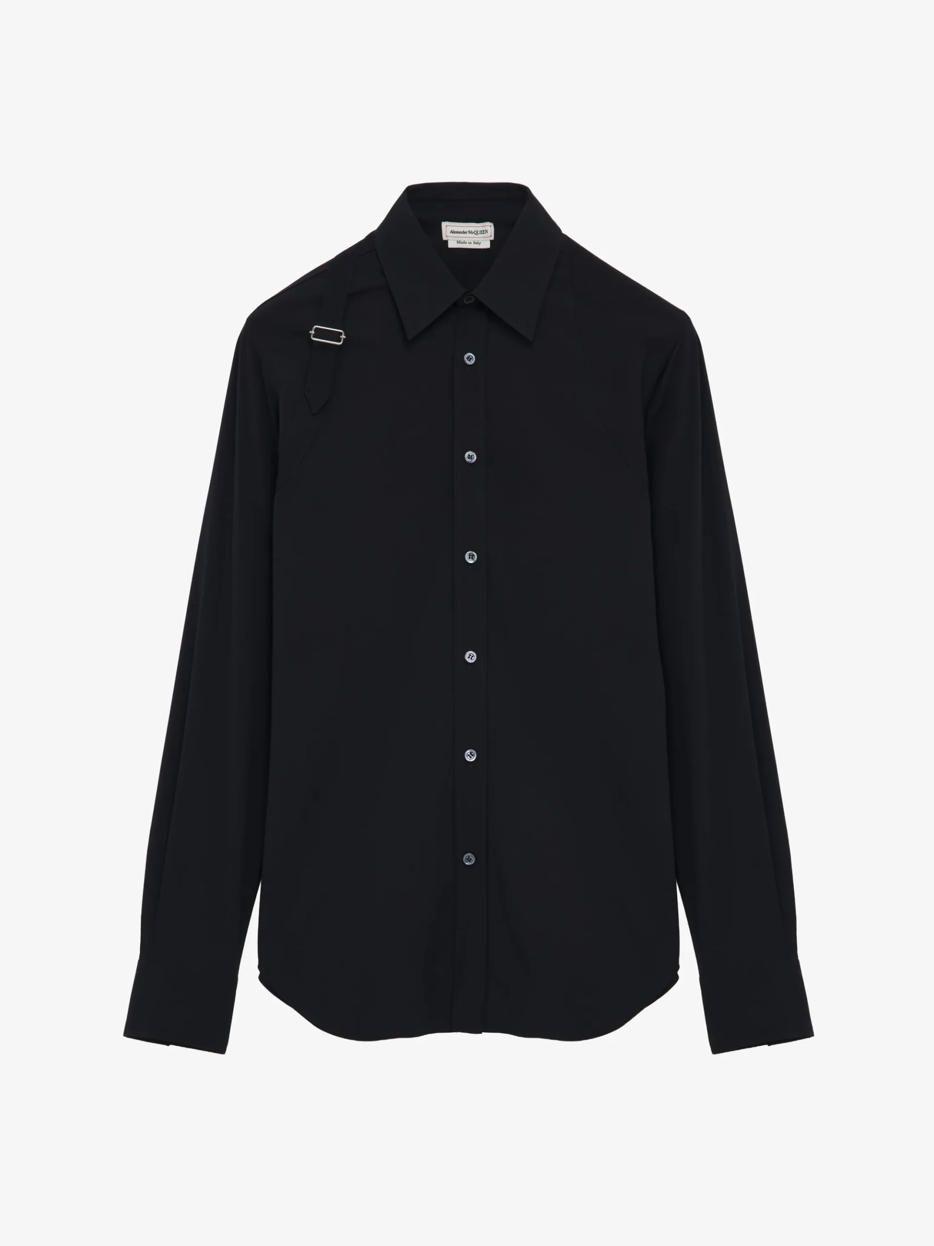 Camicia Harness da Uomo in Nero