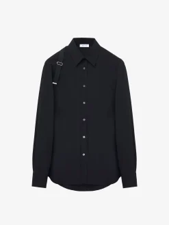 Camicia Harness da Uomo in Nero