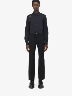 Camicia Harness da Uomo in Nero
