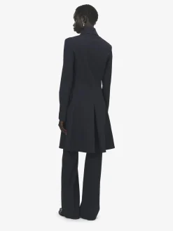 Cappotto Wishbone da Donna in Indaco