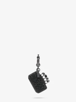 Clutch Knuckle Charm da Donna in Nero