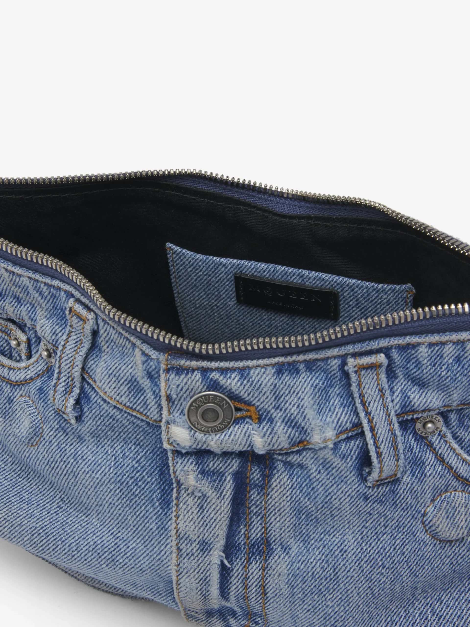 Clutch Manta da Donna in Washed Blue