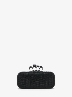 Clutch The Knuckle lunga da Donna in Nero