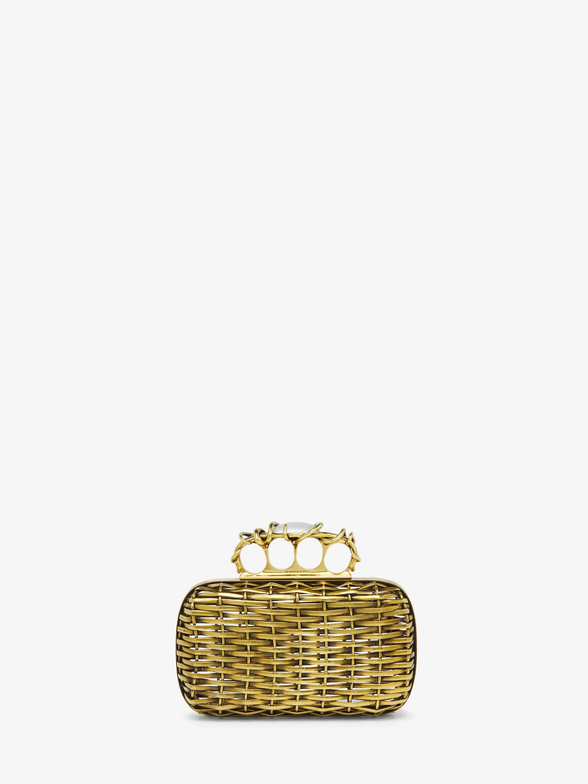 Clutch Thorn Knuckle da Donna in Oro