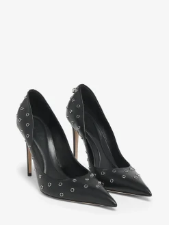 Décolleté Skull da Donna in Nero