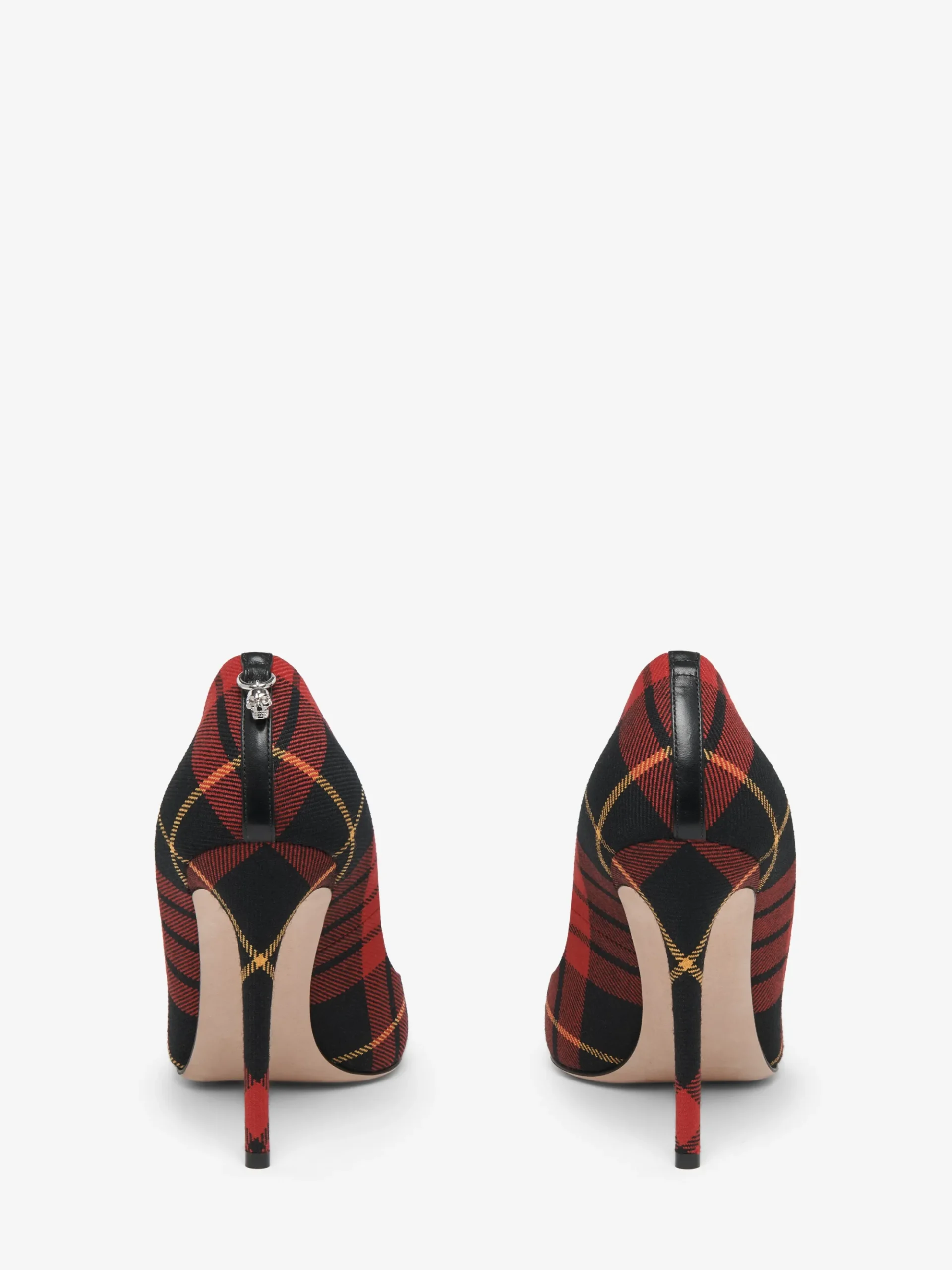 Décolleté Skull da Donna in Rosso/Nero/Giallo