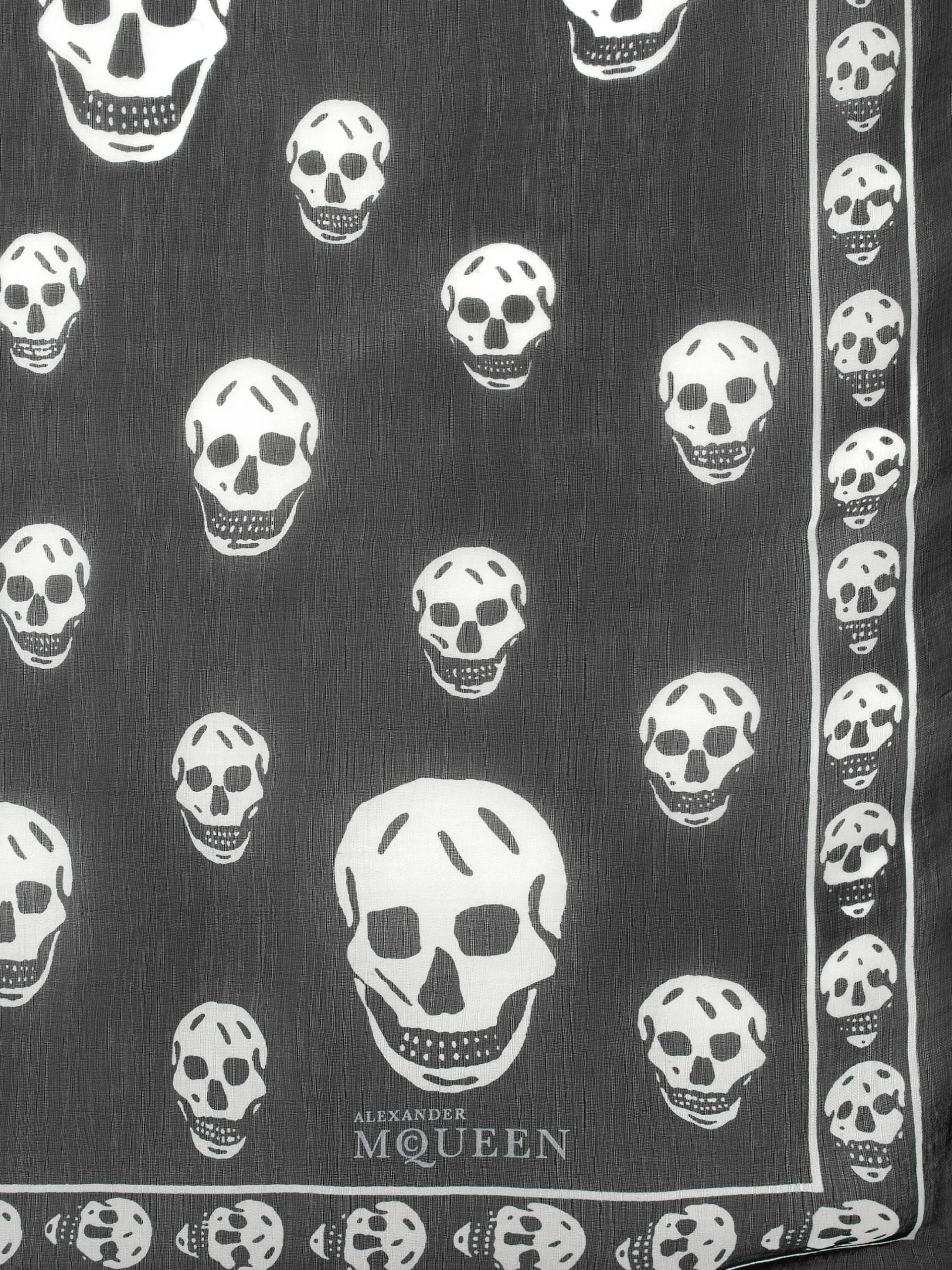 Foulard Skull Classico in Nero