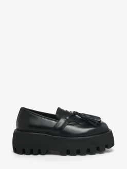 Mocassini Sofa da Donna in Nero