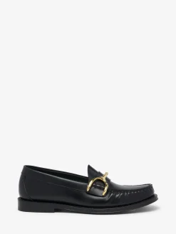 Mocassini Wishbone da Donna in Nero