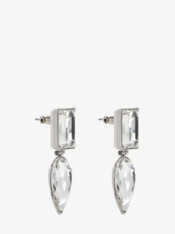 Orecchini Cocktail da Donna in Finitura argento
