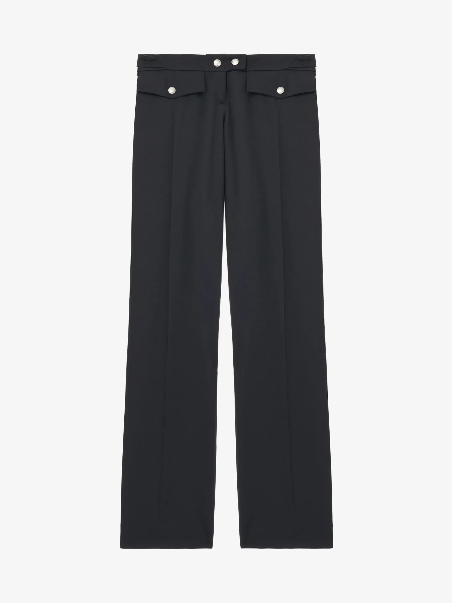 Pantaloni a gamba dritta da Donna in Blu Navy