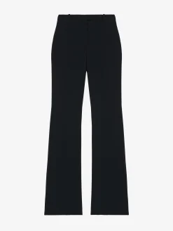Pantaloni Bootcut Stretti da Donna in Nero