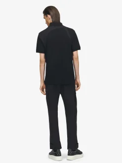 Pantaloni cargo da Uomo in Nero