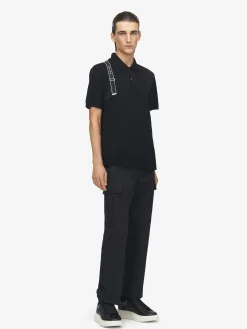Pantaloni cargo da Uomo in Nero