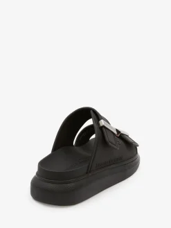 Sandali Hybrid da Donna in Nero/Argento