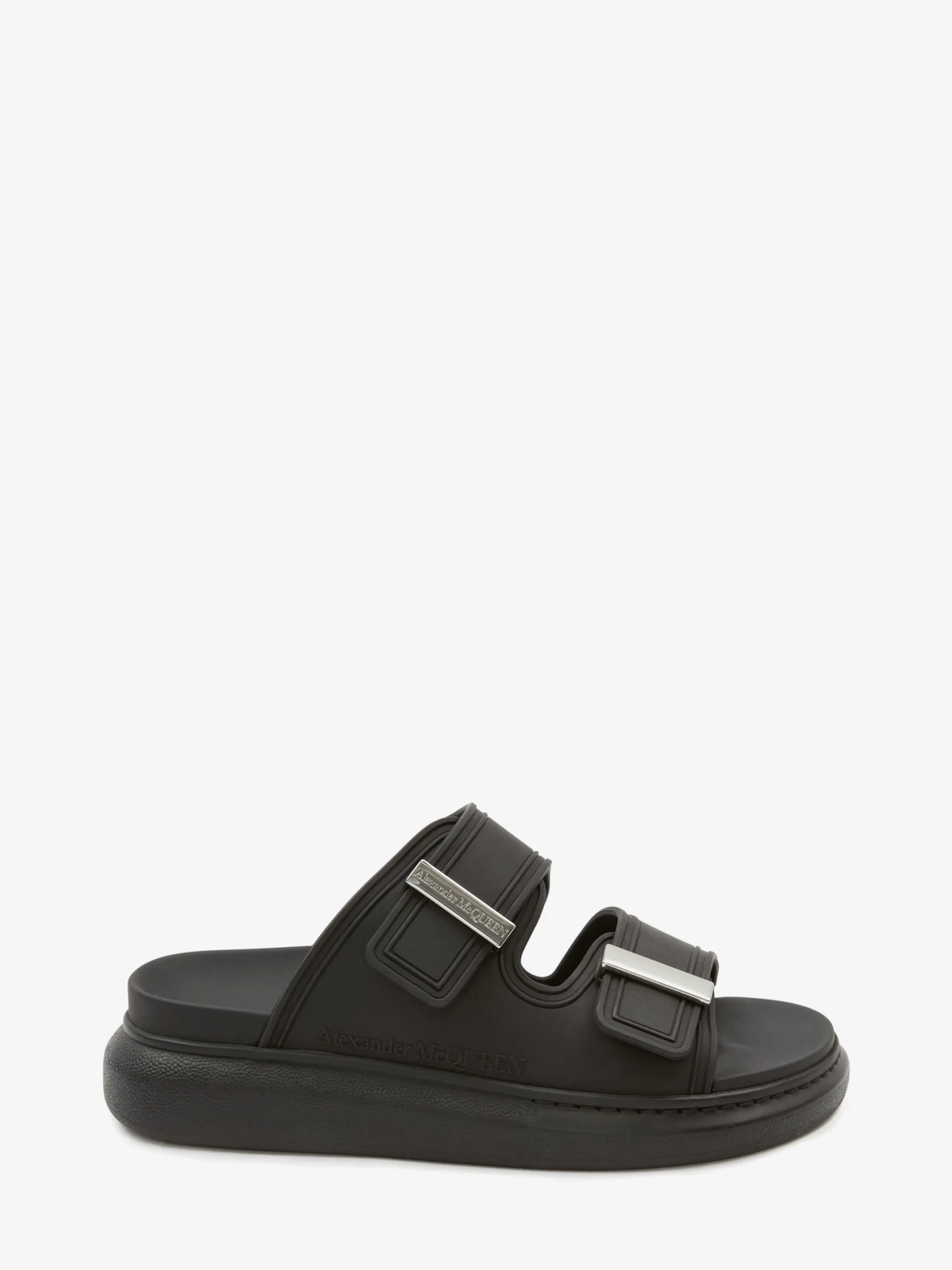 Sandali Hybrid da Donna in Nero/Argento