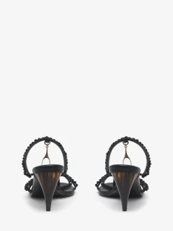 Sandali Rosa da Donna in Nero