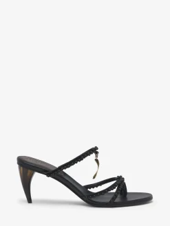 Sandali Rosa da Donna in Nero