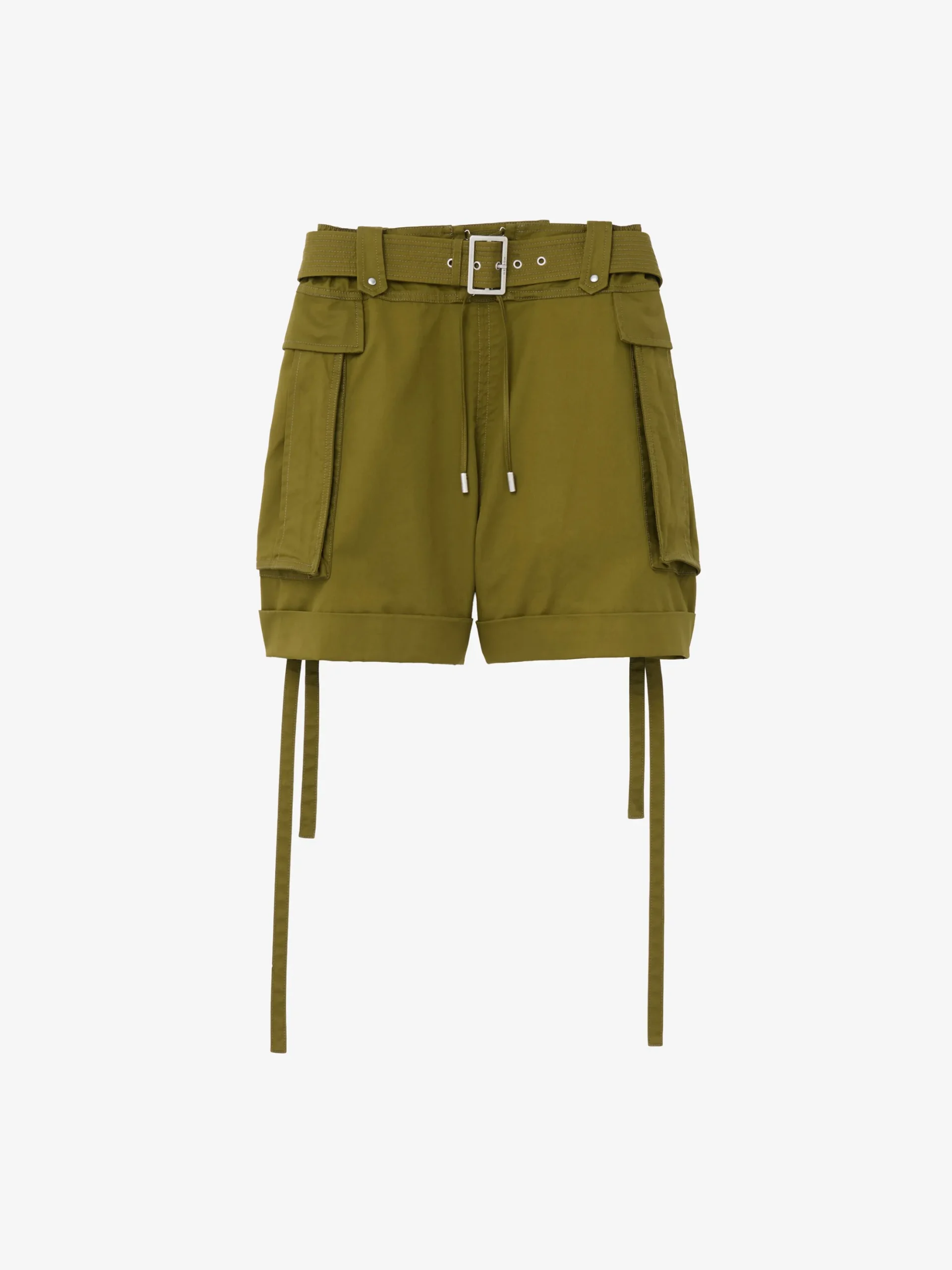 Shorts cargo oversize da Donna in Verde oliva