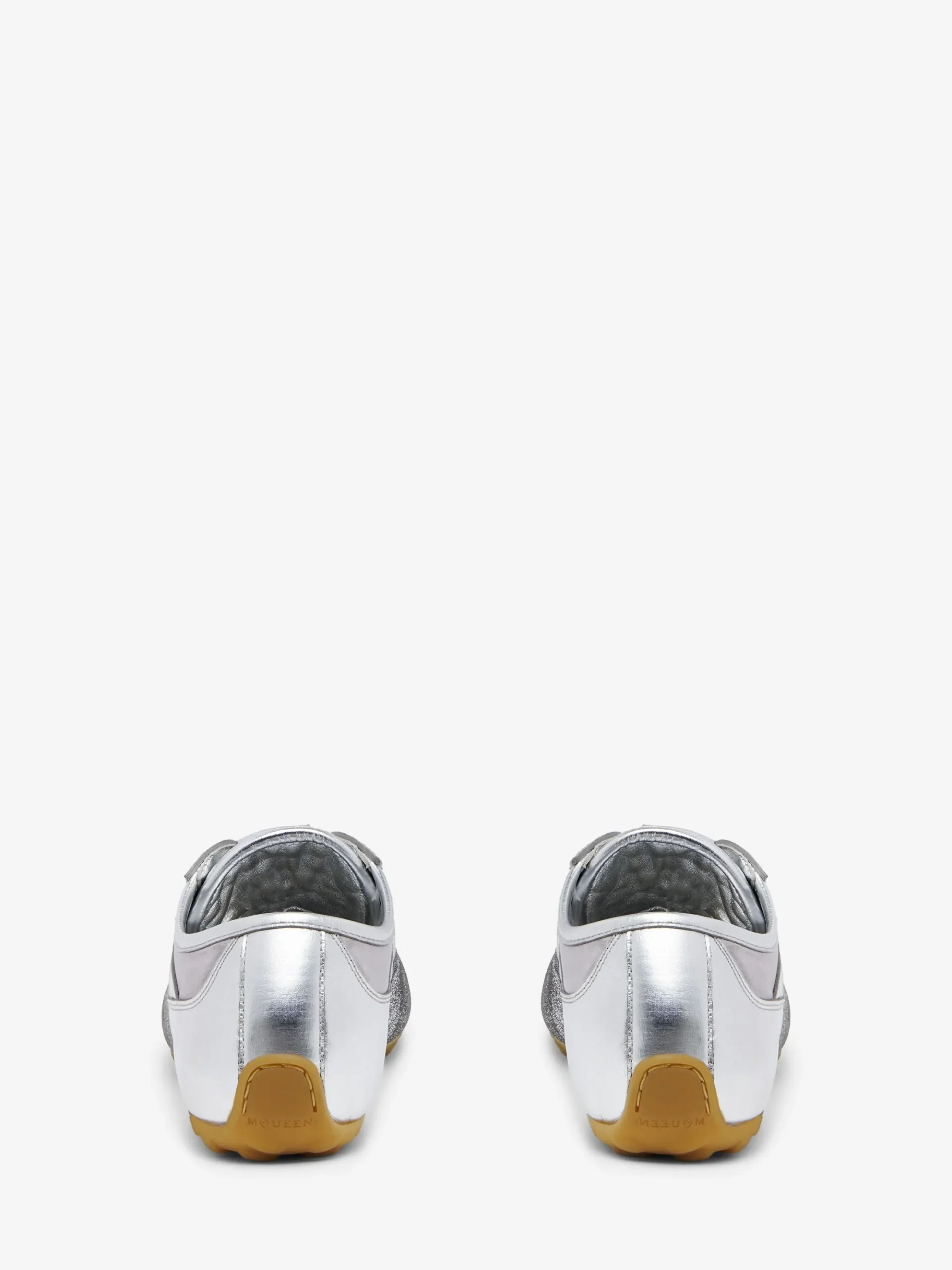 Sneaker Boxe Basse da Donna in Argento