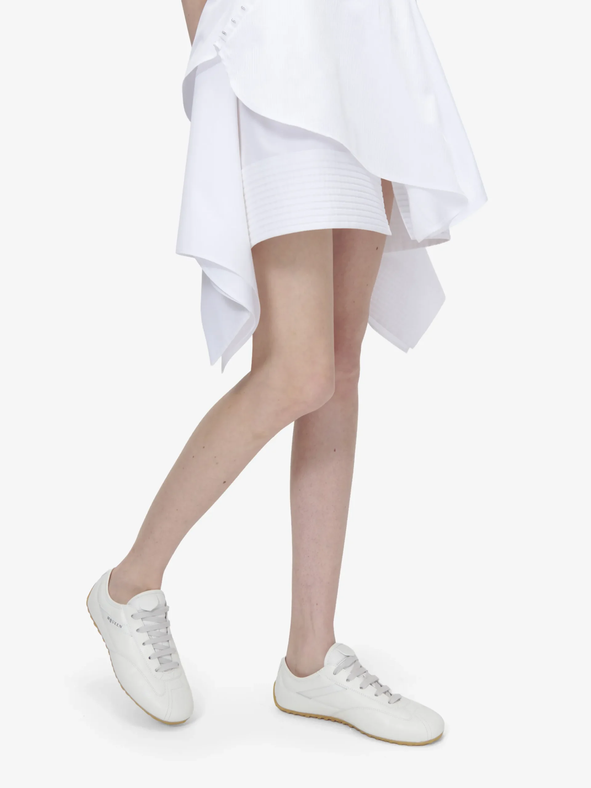 Sneaker Boxe Basse da Donna in Off White