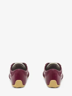 Sneaker Boxe da Donna in Rosso Rubino