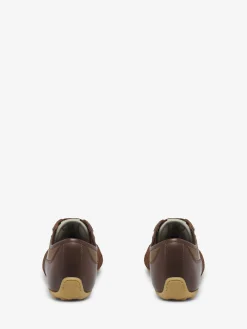 Sneaker Boxe da Uomo in Marrone
