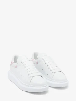 Sneaker Oversize da Donna in Bianco/Rosa