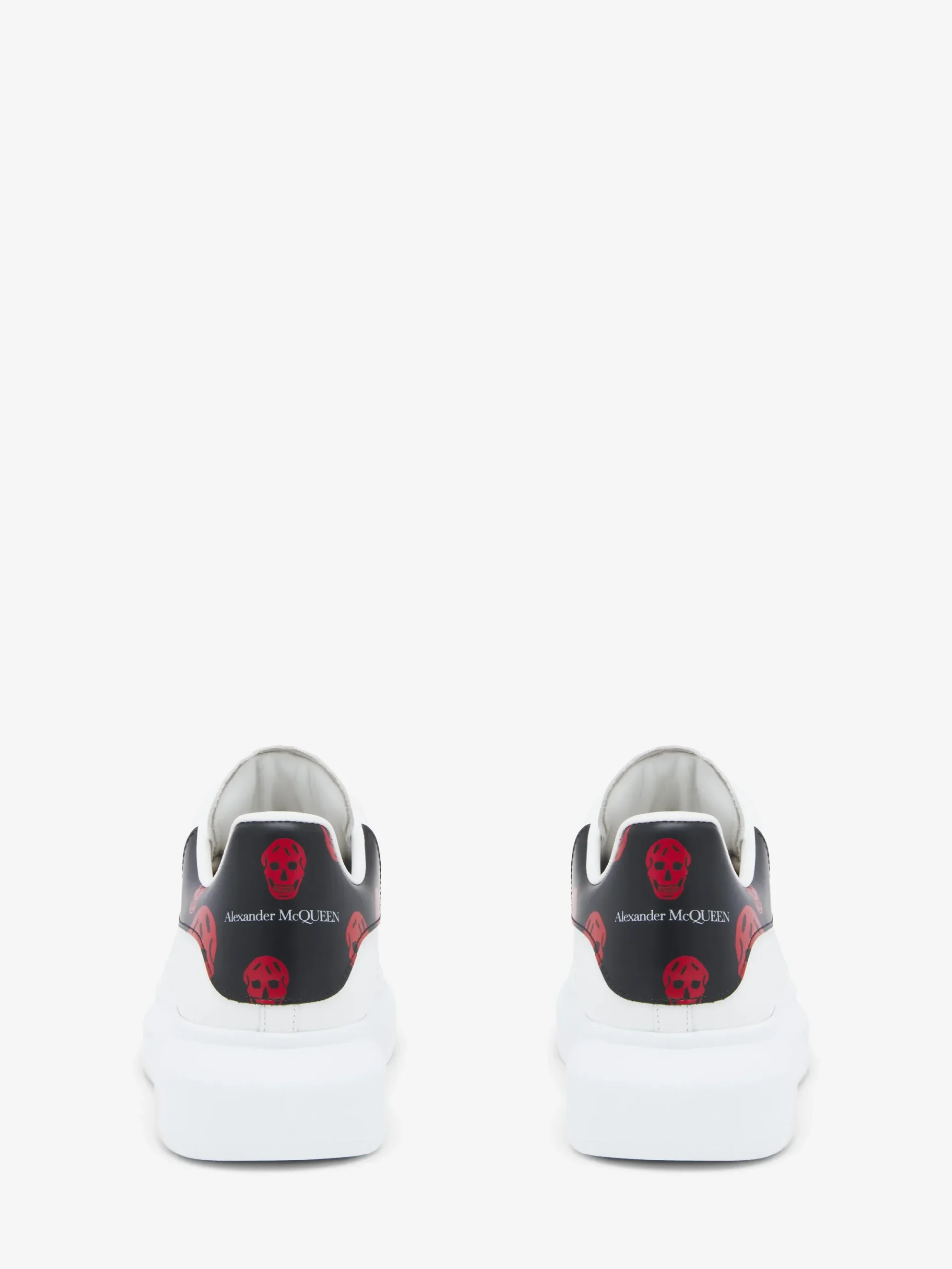 Sneaker Oversize da Uomo in Bianco/Rosso
