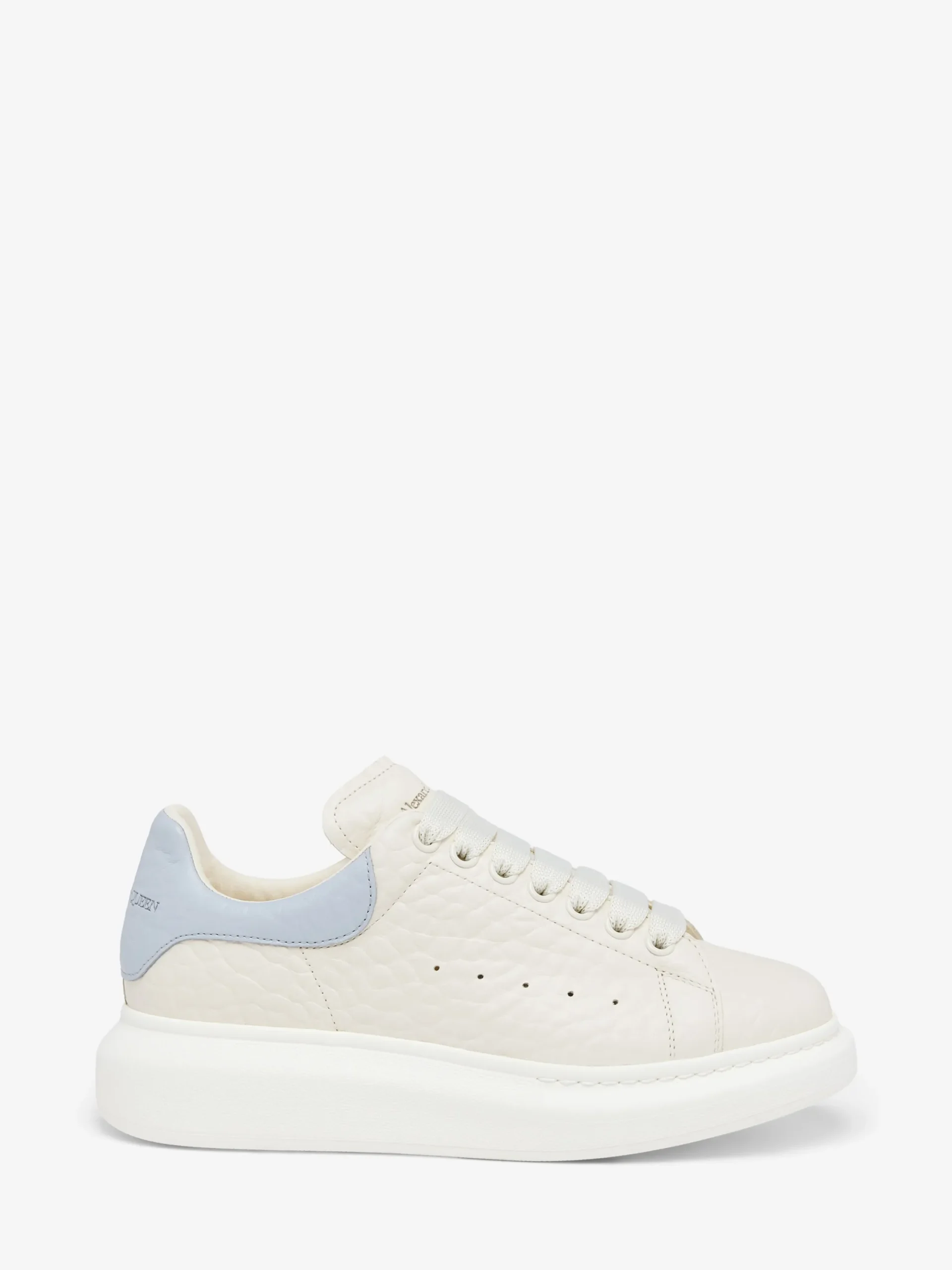 Sneaker Oversize da Uomo in Off White/Azzurro