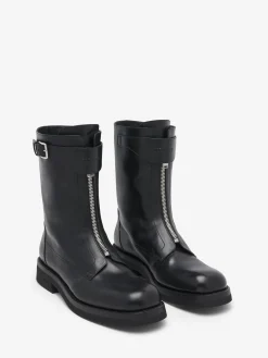 Stivaletti biker da Uomo in Nero