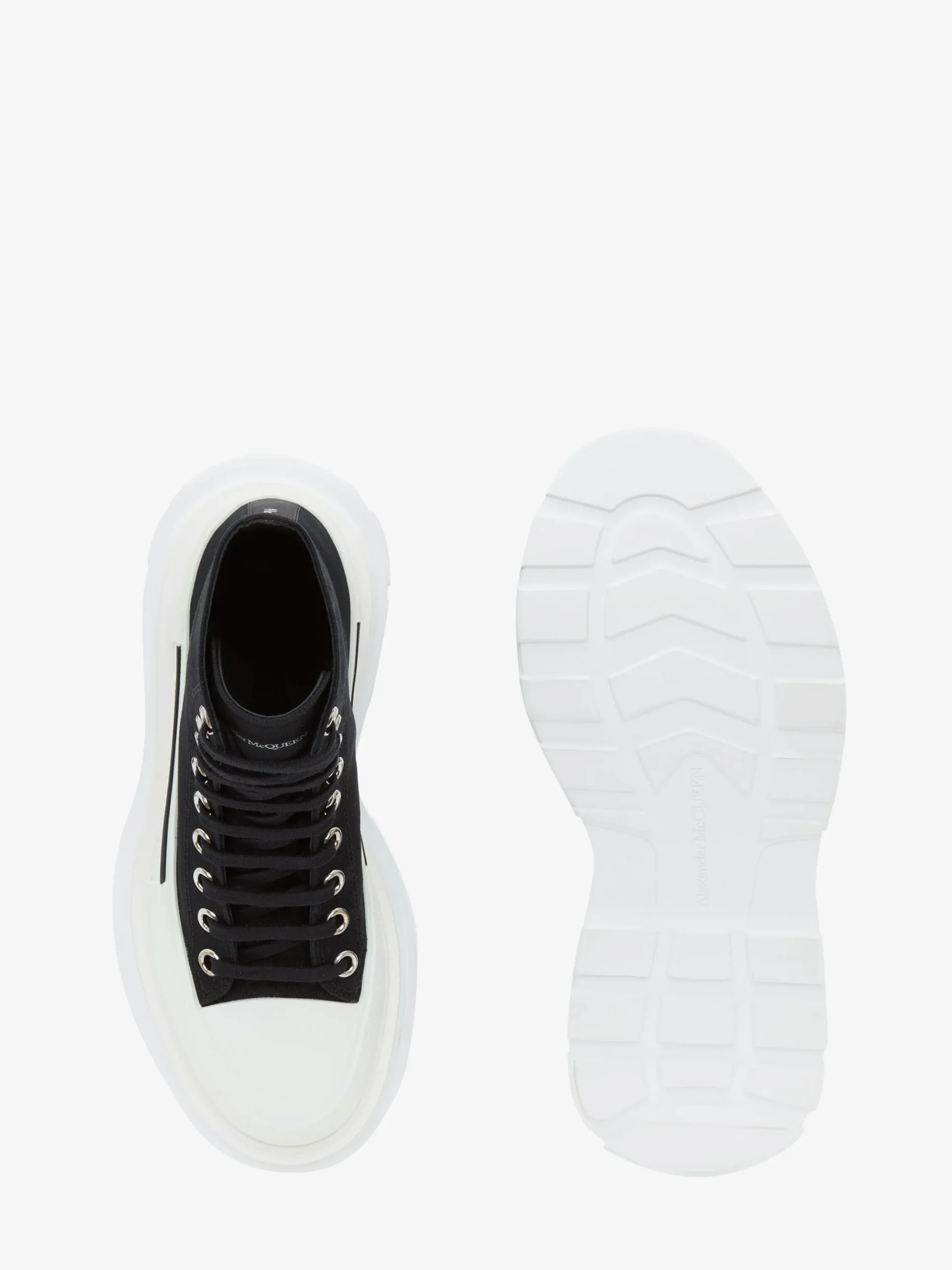 Stivaletti Tread Slick da Donna in Nero/Bianco