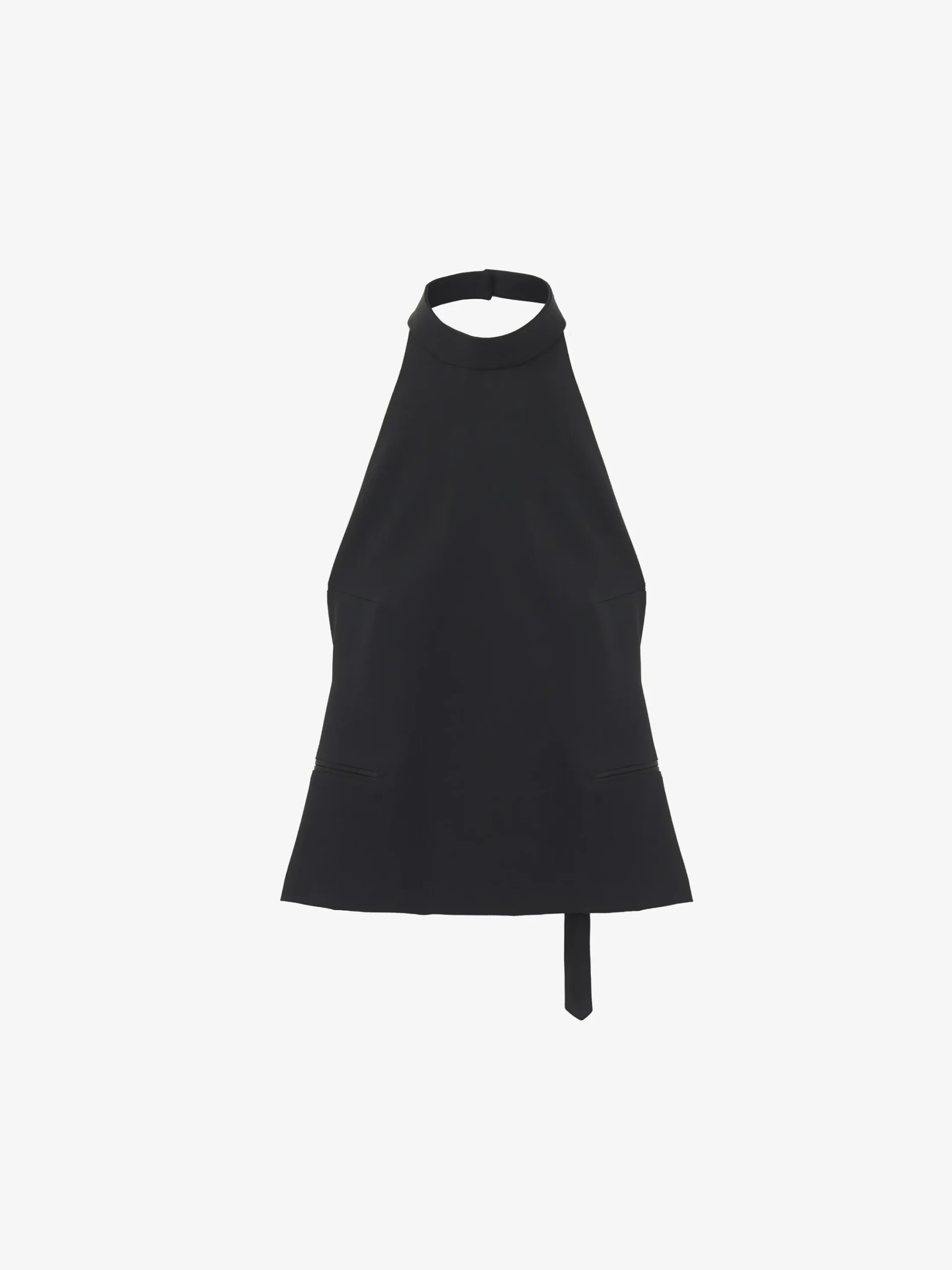 Top Smanicato da Donna in Nero