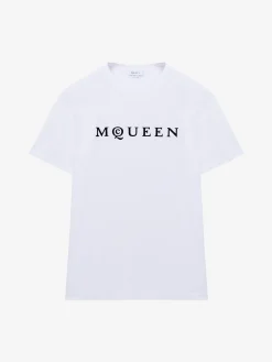 T-shirt con logo da Uomo in Bianco