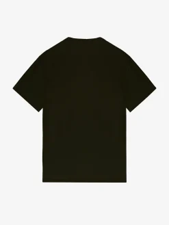 T-shirt Skull in pizzo da Uomo in Nero